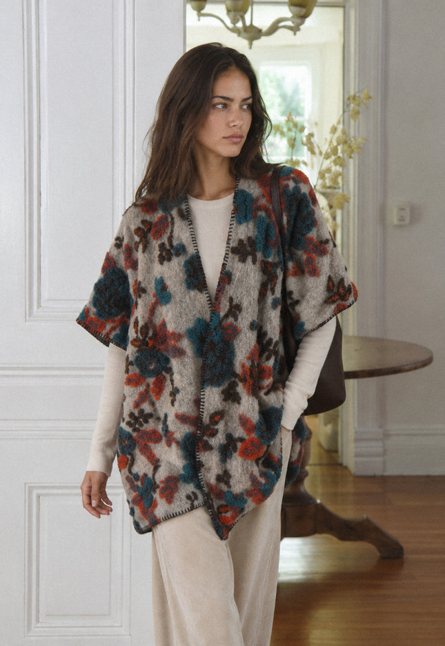 PONCHO MASSIMA GRAZIA LAINE