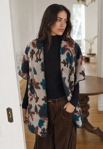 PONCHO ARMONIAS LANA