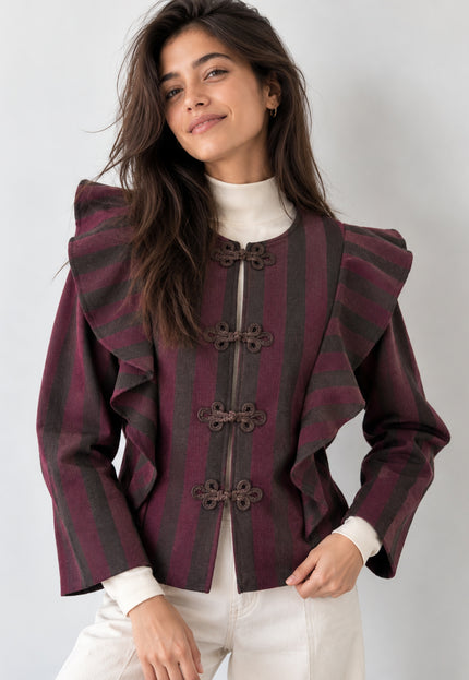CHAQUETA ARMONIAS TEEN RAYAS