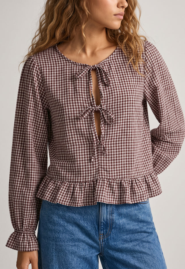 BLUSA ARMONIAS TEEN CUADROS