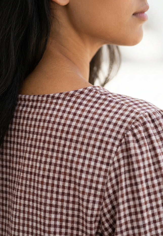 BLUSA ARMONIAS TEEN CUADROS