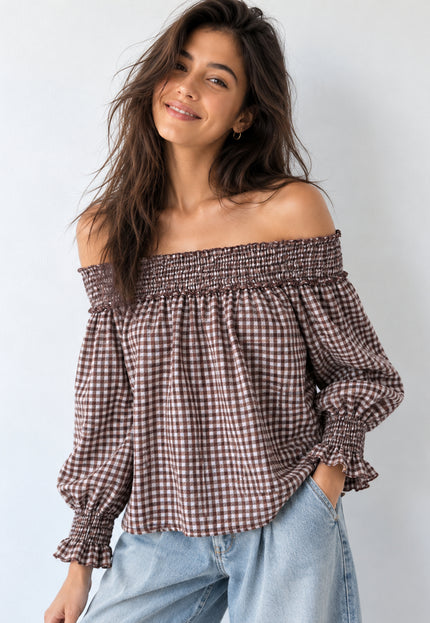 BLUSA ARMONIAS TEEN CUADROS