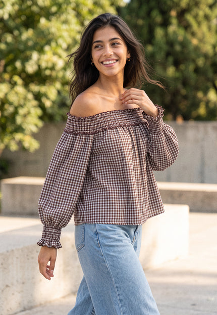 BLUSA ARMONIAS TEEN CUADROS