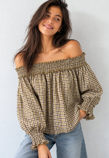 BLUSA ARMONIAS TEEN CUADROS