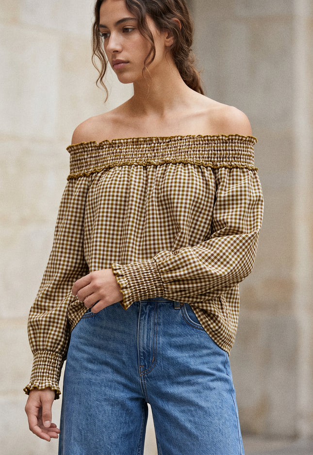 BLUSA ARMONIAS TEEN CUADROS