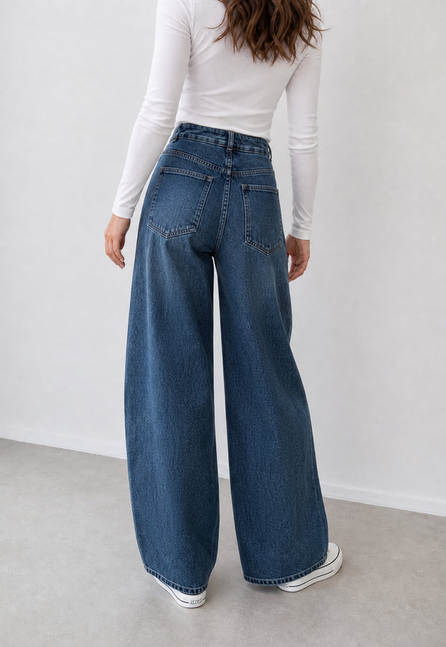 JEANS ARMONIAS BARREL CON FAJA