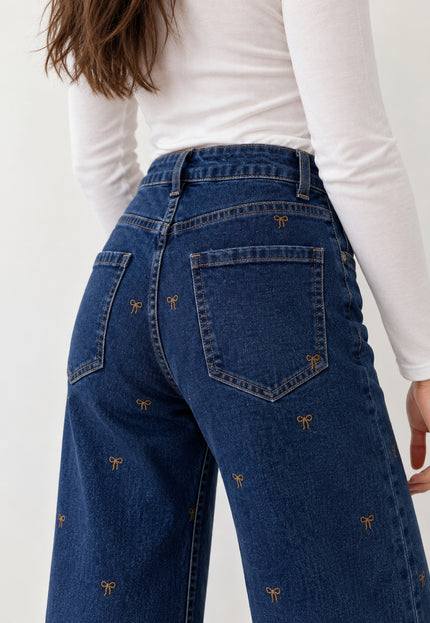 JEANS ARMONIAS BORDADOS