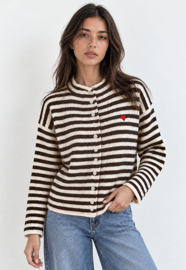 CHAQUETA ARMONIAS BORDADO CORAZÓN