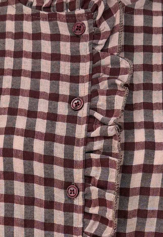 BLUSA ARMONIAS ALGODÓN CUADROS