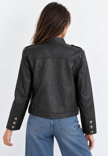 CHAQUETA ARMONIAS EFECTO PIEL