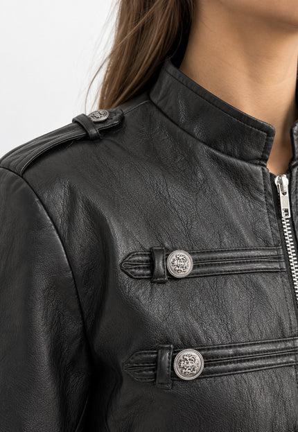 CHAQUETA ARMONIAS EFECTO PIEL
