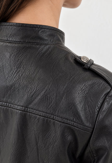 CHAQUETA ARMONIAS EFECTO PIEL