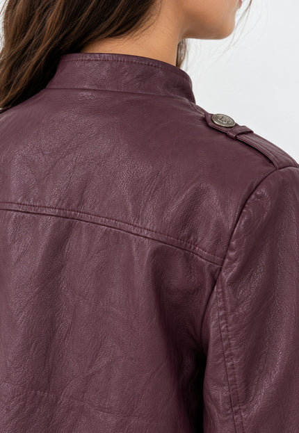 CHAQUETA ARMONIAS EFECTO PIEL