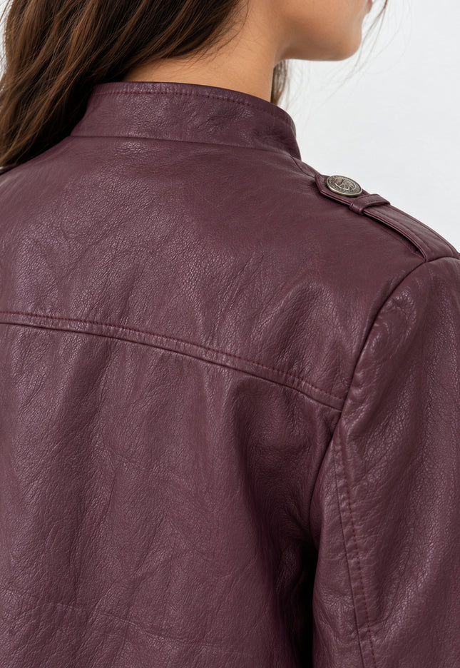 CHAQUETA ARMONIAS EFECTO PIEL