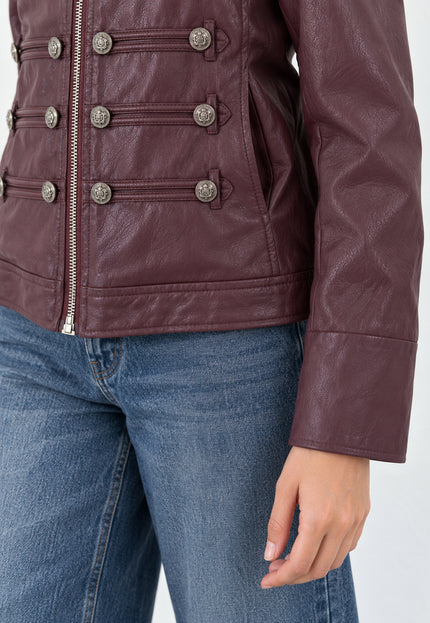 CHAQUETA ARMONIAS EFECTO PIEL