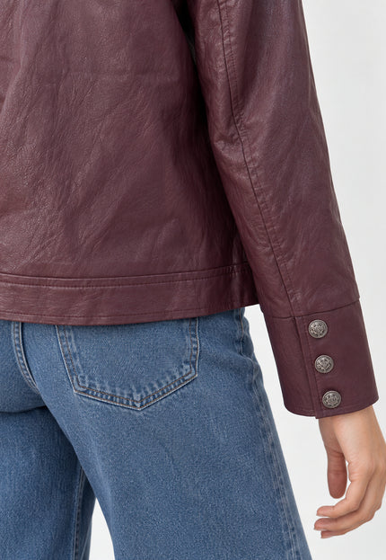 CHAQUETA ARMONIAS EFECTO PIEL