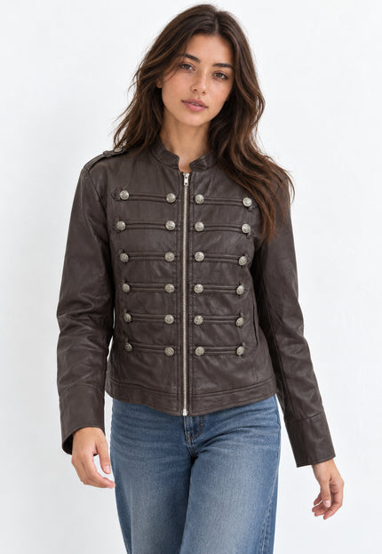 CHAQUETA ARMONIAS EFECTO PIEL