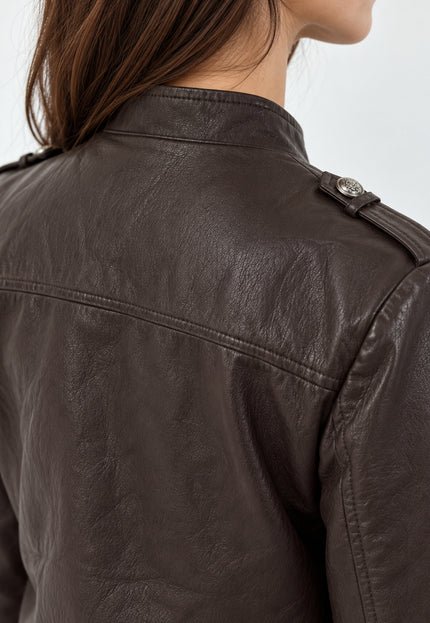 CHAQUETA ARMONIAS EFECTO PIEL