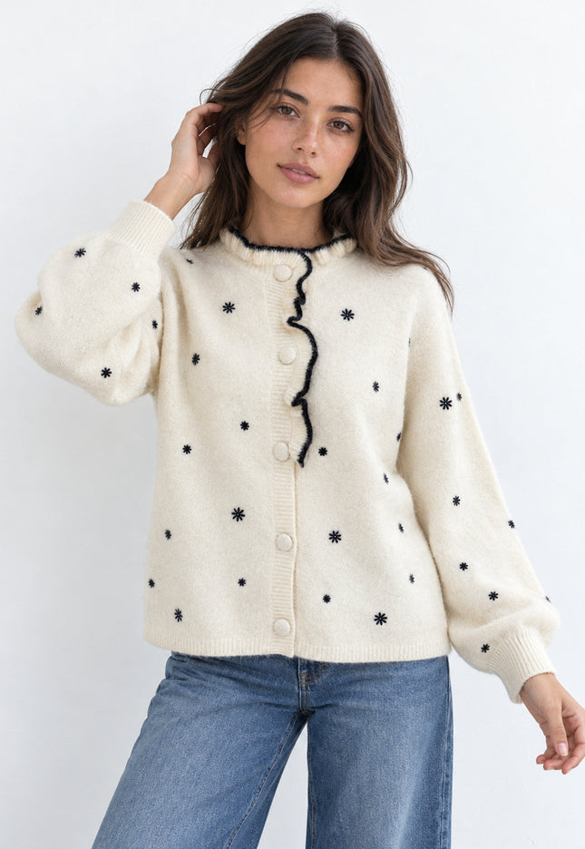 CHAQUETA ARMONIAS BORDADOS