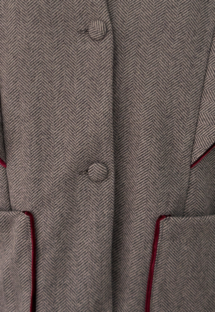 CHAQUETA ARMONIAS TEEN VOLANTES