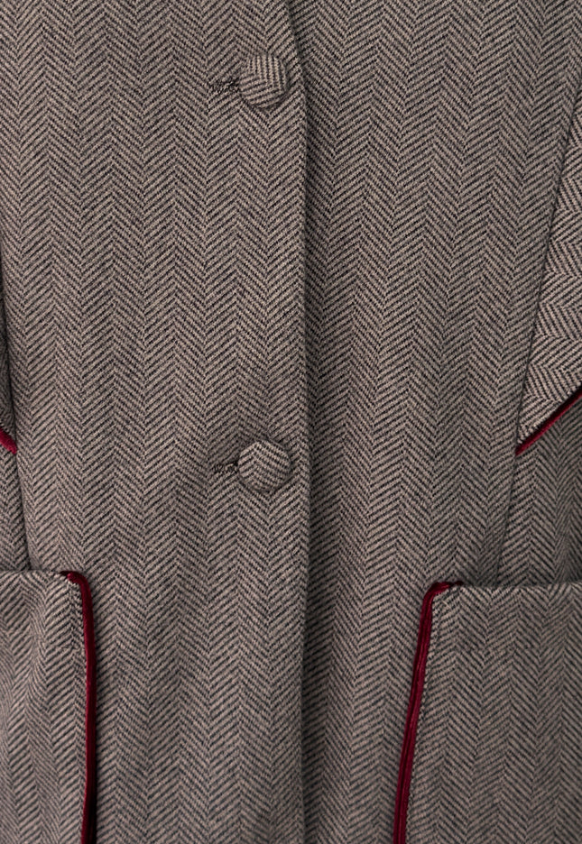 CHAQUETA ARMONIAS TEEN VOLANTES