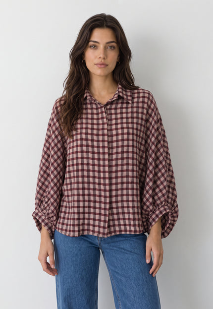 BLUSA ARMONIAS CUADROS