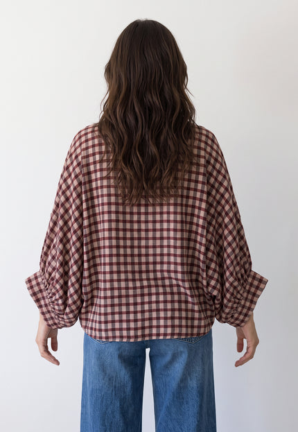 BLUSA ARMONIAS CUADROS