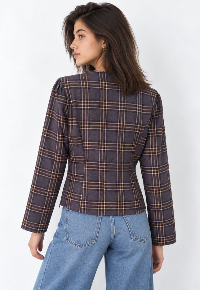 CHAQUETA ARMONIAS TEEN CUADROS