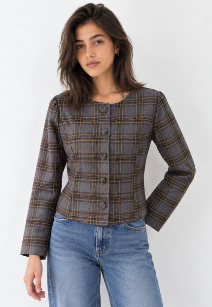 CHAQUETA ARMONIAS TEEN CUADROS
