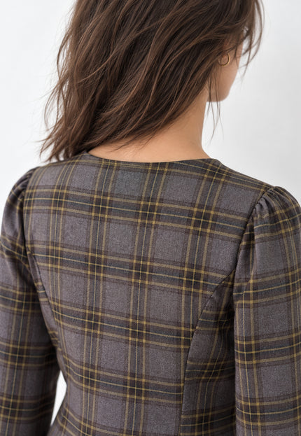 CHAQUETA ARMONIAS TEEN CUADROS