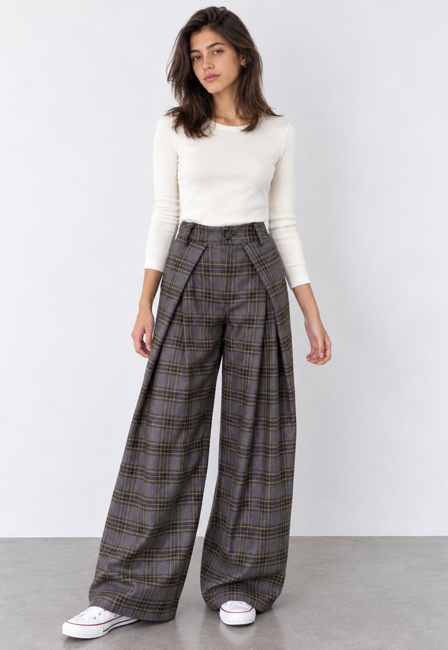 PANTALÓN ARMONIAS TEEN CUADROS