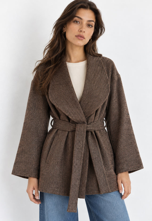 CHAQUETA ARMONIAS SOLAPA