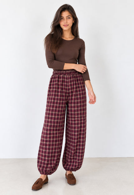 PANTALÓN ARMONIAS TEEN BOMBACHO CUADROS