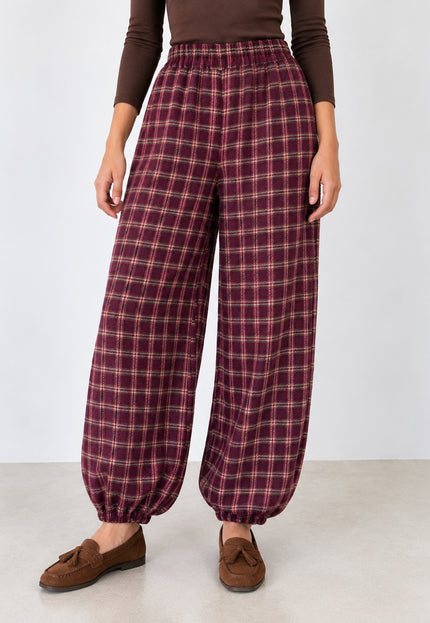 PANTALÓN ARMONIAS TEEN BOMBACHO CUADROS