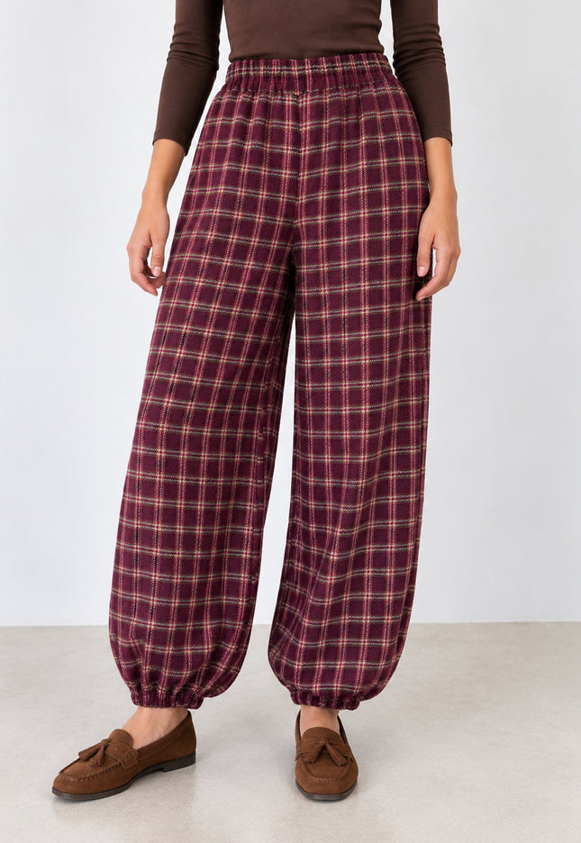 PANTALÓN ARMONIAS TEEN BOMBACHO CUADROS