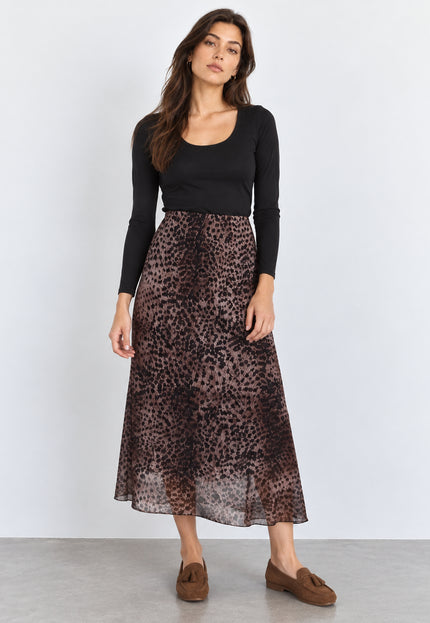 FALDA ARMONIAS ESTAMPADO LEOPARD