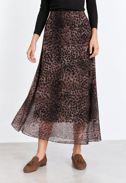 FALDA ARMONIAS ESTAMPADO LEOPARD