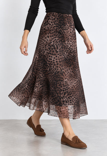 FALDA ARMONIAS ESTAMPADO LEOPARD