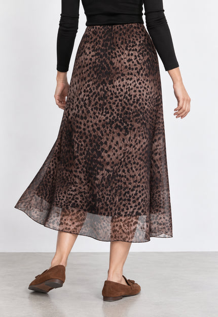 FALDA ARMONIAS ESTAMPADO LEOPARD