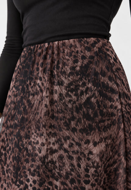 FALDA ARMONIAS ESTAMPADO LEOPARD