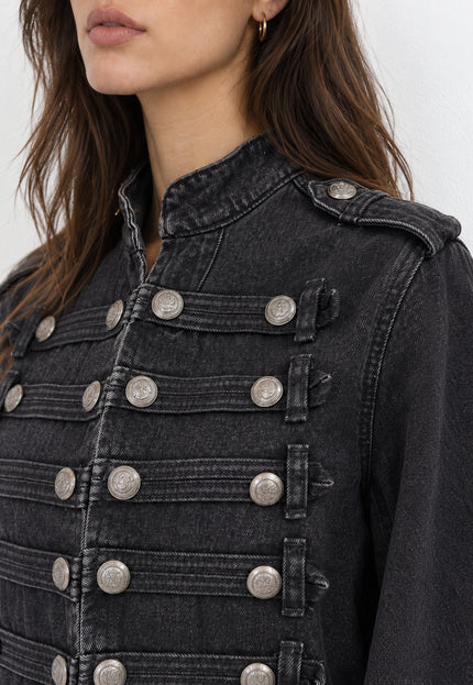 CHAQUETA ARMONIAS DENIM BOTONES