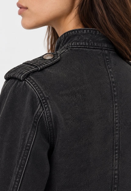 CHAQUETA ARMONIAS DENIM BOTONES