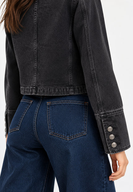 CHAQUETA ARMONIAS DENIM BOTONES