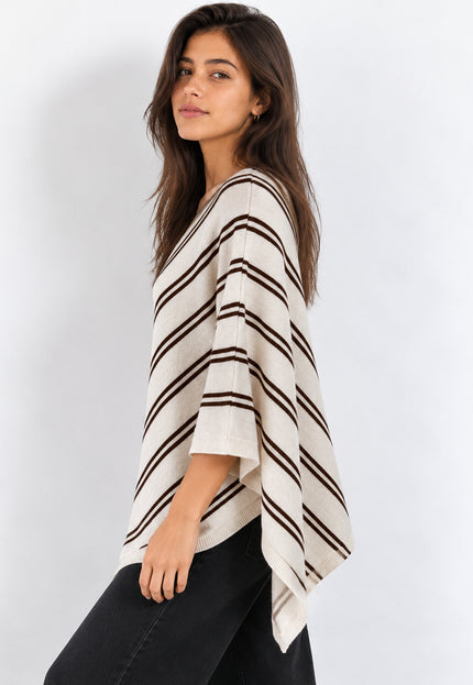PONCHO ARMONIAS TEEN RAYAS