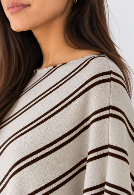 PONCHO ARMONIAS TEEN RAYAS