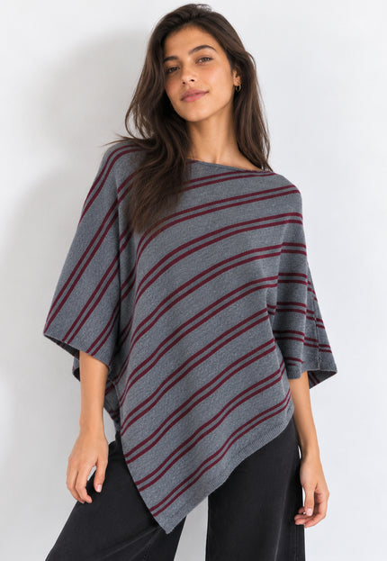 PONCHO ARMONIAS TEEN RAYAS