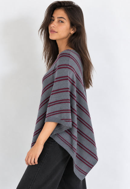PONCHO ARMONIAS TEEN RAYAS