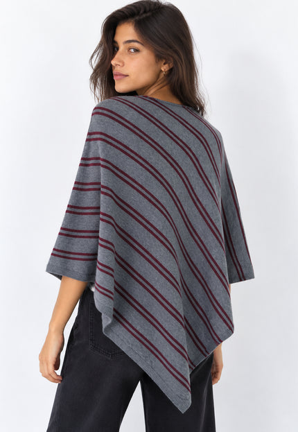 PONCHO ARMONIAS TEEN RAYAS