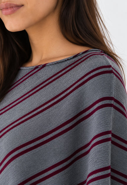 PONCHO ARMONIAS TEEN RAYAS
