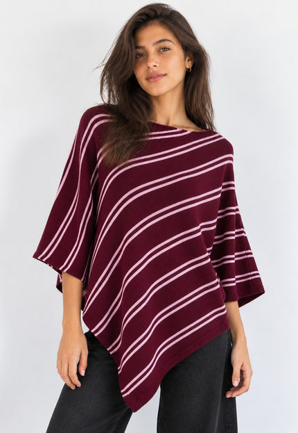 PONCHO ARMONIAS TEEN RAYAS